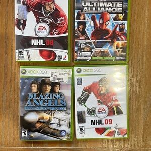 Xbox 360 Game lot of 4